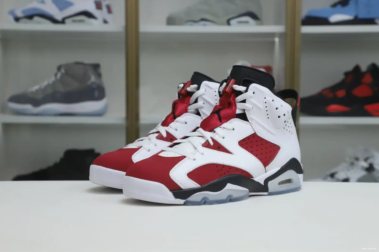 Kimikick 'CARMINE' AIR JORDAN 2021 RETRO OG 6 0614